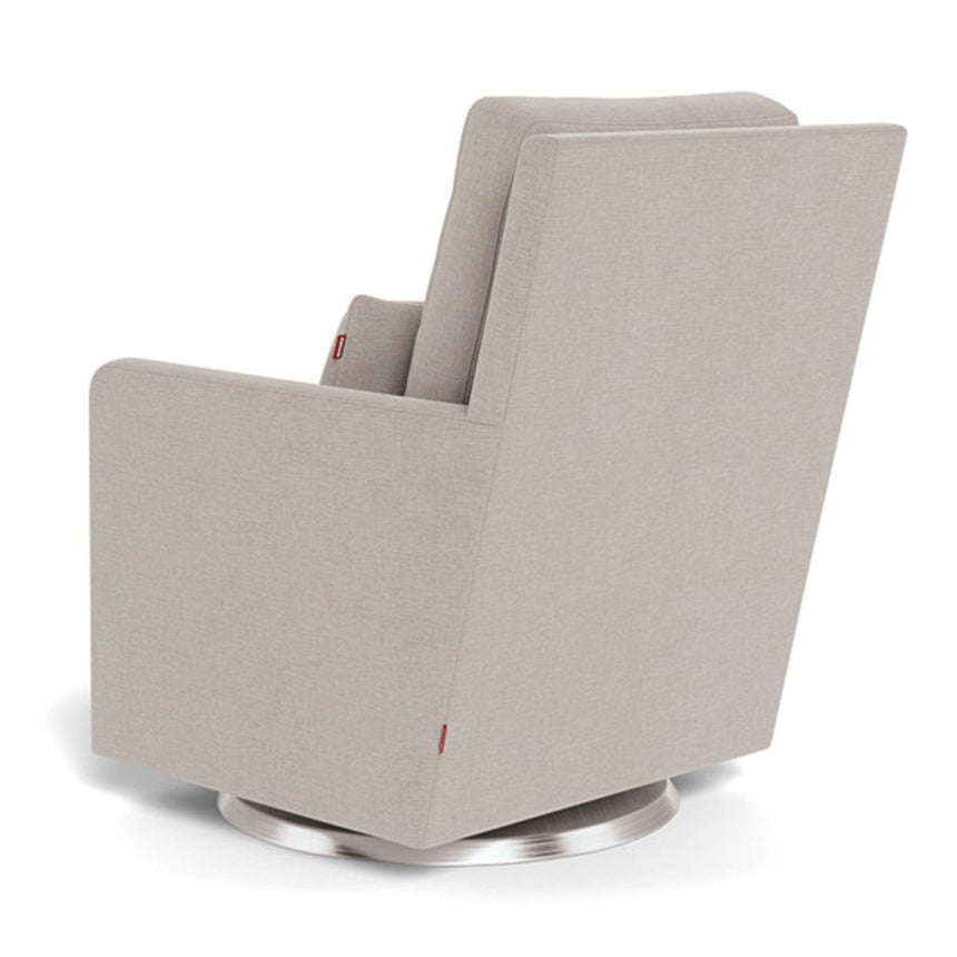 Fauteuil Berçant et Pivotant Como - Sand / Argent-Monte-MTE-COMO-SAND-AR-CLÉMENT