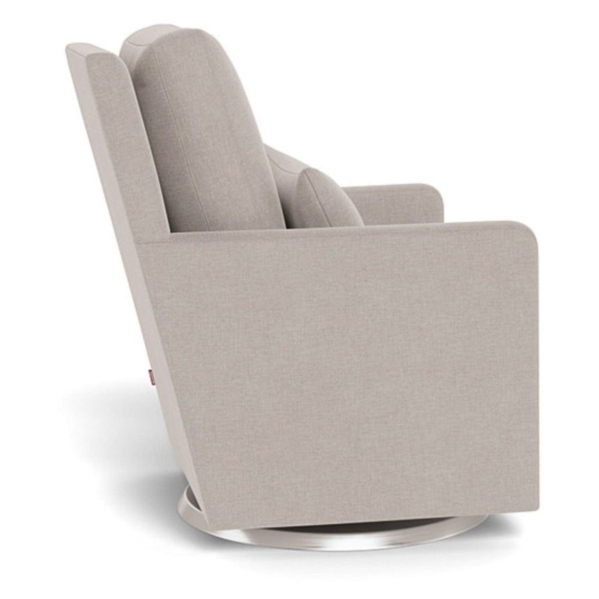 Fauteuil Berçant et Pivotant Como - Sand / Argent-Monte-MTE-COMO-SAND-AR-CLÉMENT