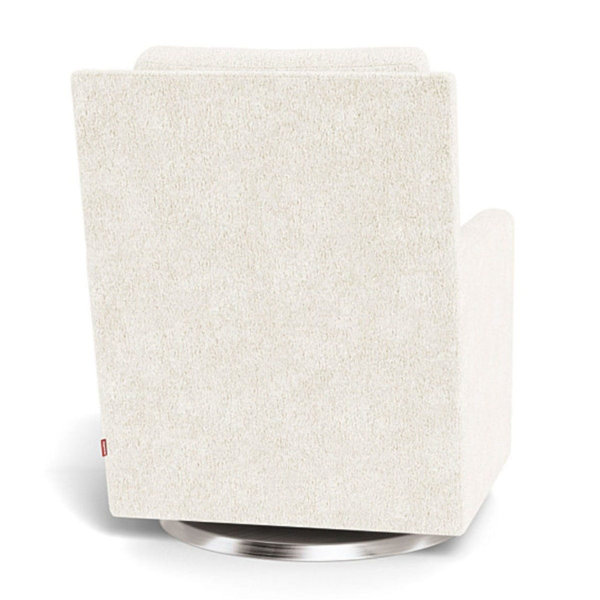 Fauteuil Berçant et Pivotant Como - Sherpa / Argent-Monte-MTE-COMO-SHEEP-A-CLÉMENT