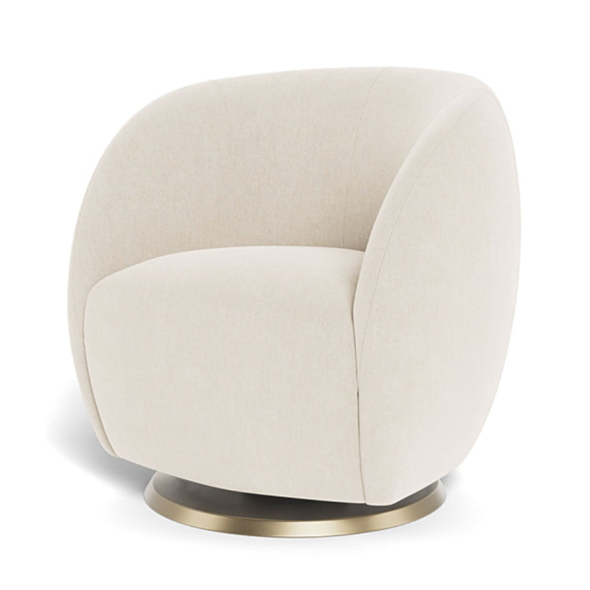 Fauteuil Berçant et Pivotant Gem - Dune / Or-Monte-MTE-GEM-DUNE-OR-CLÉMENT