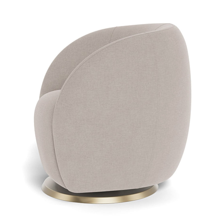 Fauteuil Berçant et Pivotant Gem - Sand / Or-Monte-MTE-GEM-SAND-OR-CLÉMENT