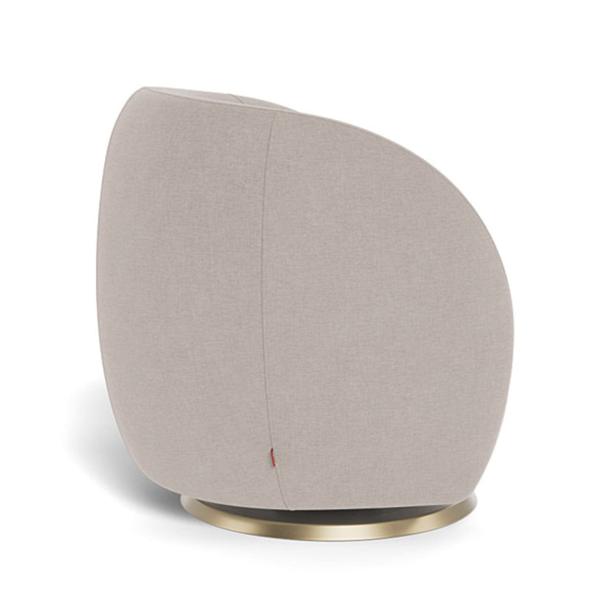 Fauteuil Berçant et Pivotant Gem - Sand / Or-Monte-MTE-GEM-SAND-OR-CLÉMENT