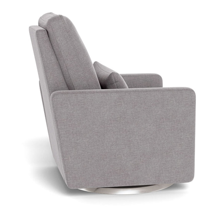 Fauteuil Berçant, Pivotant et Inclinable Matera - Pebble / Argent-Monte-MTE-MATERAPEBAR-CLÉMENT