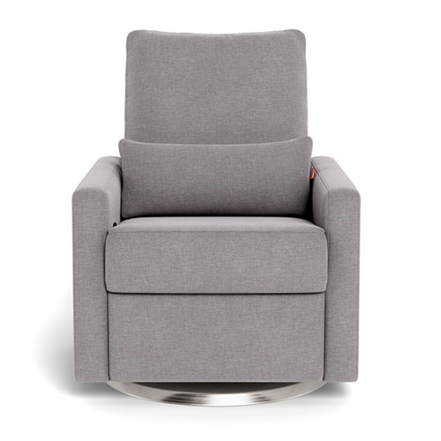 Fauteuil Berçant, Pivotant et Inclinable Matera - Pebble / Argent-Monte-MTE-MATERAPEBAR-CLÉMENT