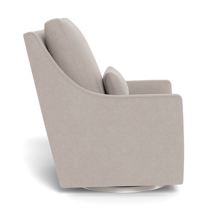 Fauteuil Berçant et Pivotant Vera - Sand / Argent-Monte-MTE-VERA-SAND-A-CLÉMENT