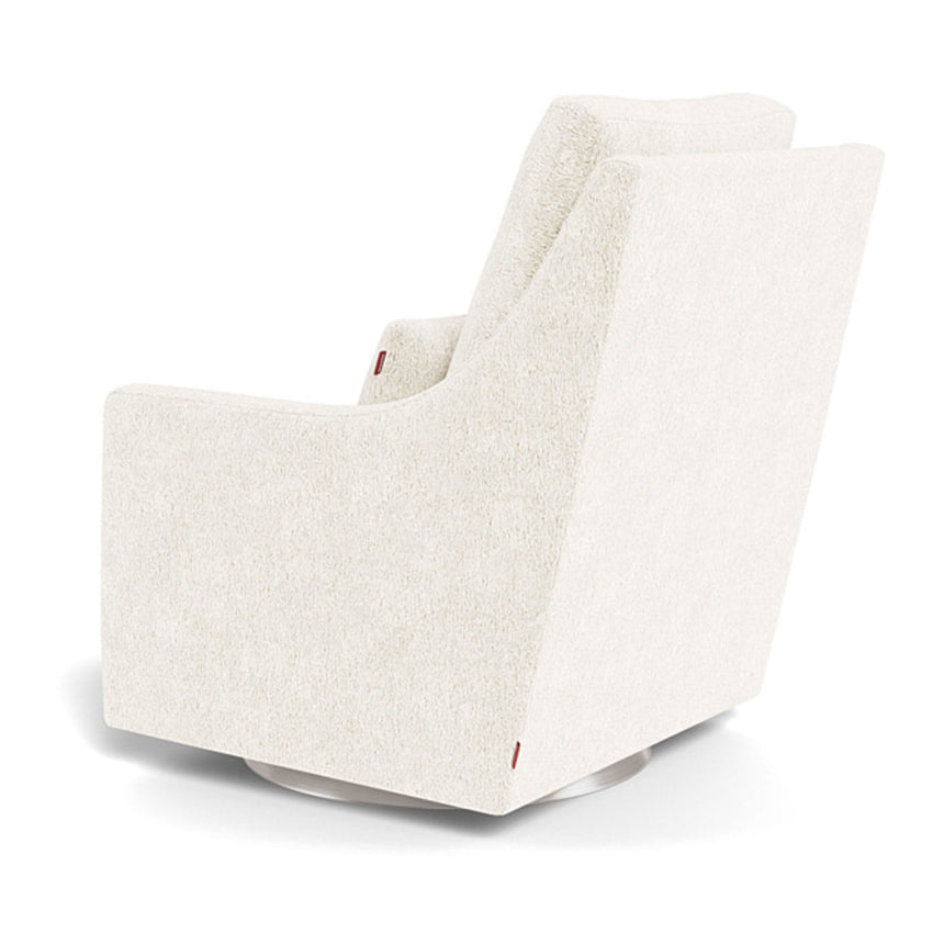 Fauteuil Berçant et Pivotant Vera - Sherpa / Argent-Monte-MTE-VERA-SHEEP-A-CLÉMENT
