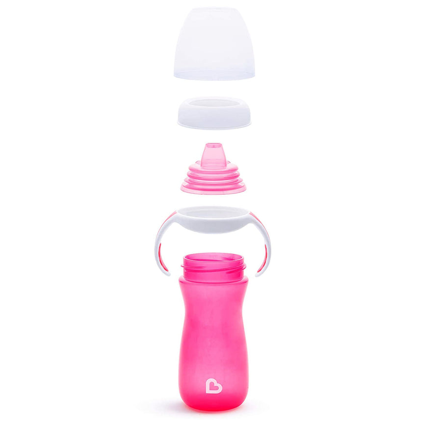 Gobelet avec Poignée 10oz - Rose-Munchkin-MUN-21336-21346A-CLÉMENT