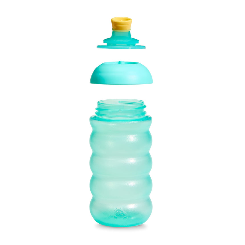 Gobelet antifuite Click Lock - Bleu/vert, 10 oz-Munchkin-MUN-28710P-CLÉMENT