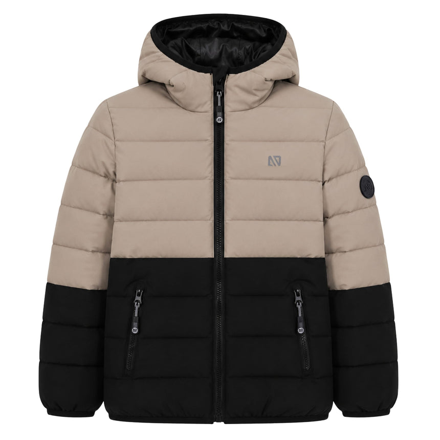 Manteau Matelassé Beige 2-14ans-Nano-Beige-2-NAN-F26M1251-2B-CLÉMENT