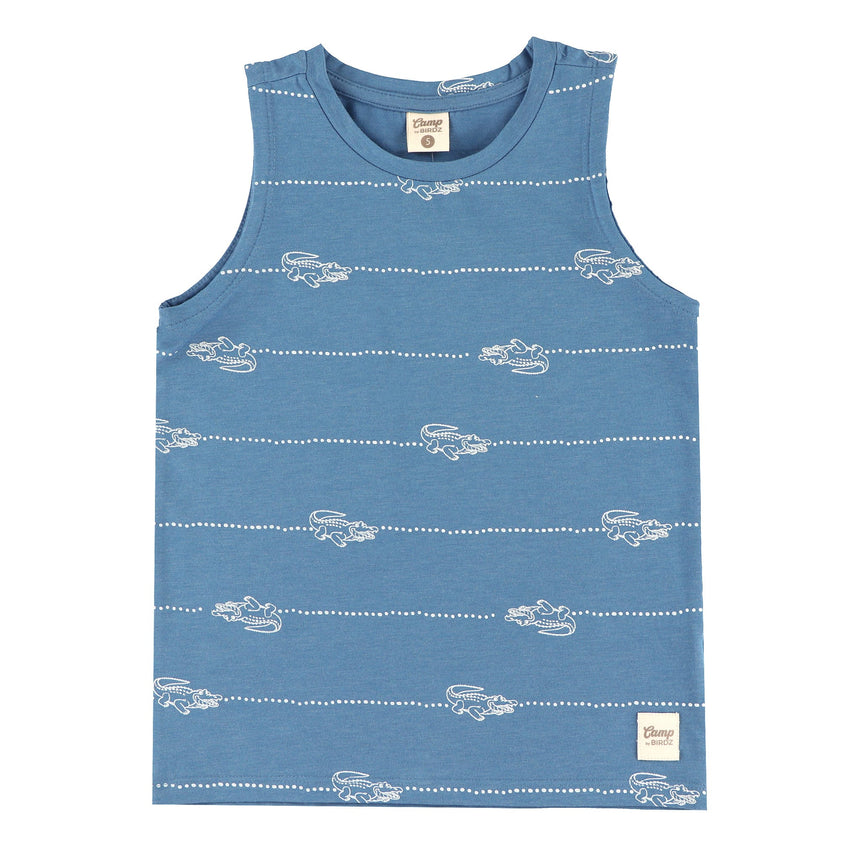 Camisole Crocodile 2-8ans-Camp by Birdz-Bleu-2-NAS-CLSPKB671-PB-CLÉMENT