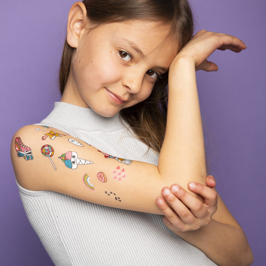 Tatouages Temporaires - Licorne-OMY World-OMY-TAT05-CLÉMENT