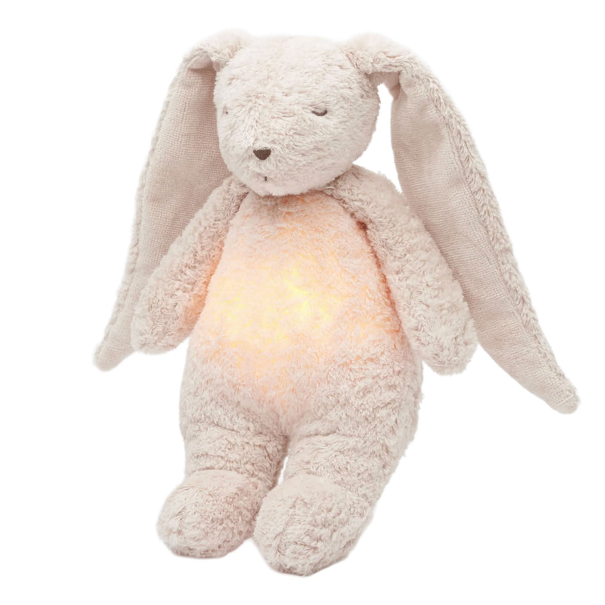 Peluche Sonore avec Veilleuse Moonie 2.0 - Lapin Rose-Moonie-OON-KR02-CLÉMENT