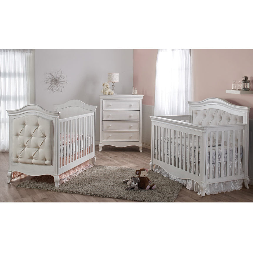 Couchette Convertible Diamante - Blanc Vintage-Pali Design-PAL-2400-BLANC-V-CLÉMENT