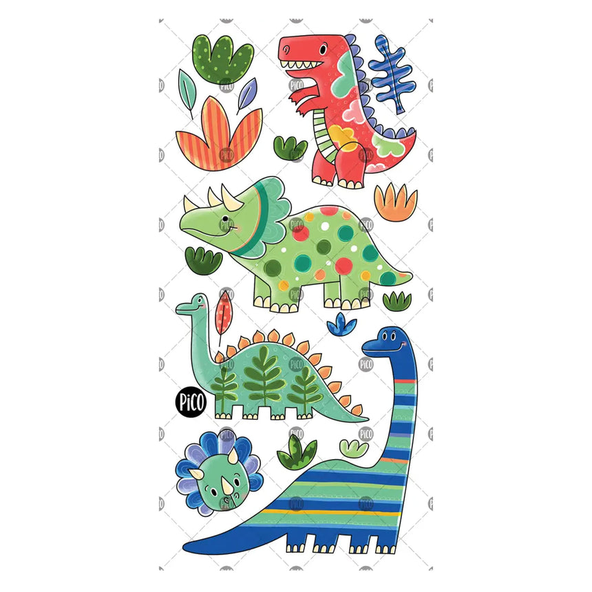 Tatouages Pico - Les dinos colorés-Pico Tatouages-PCO-PICO-407-CLÉMENT
