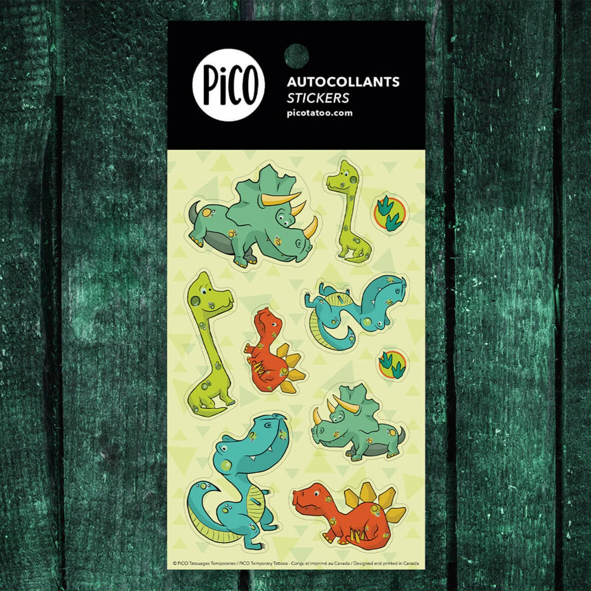Lot d'Autocollants - Intrépide-Pico Tatouages-PCO-PiCO-854-CLÉMENT