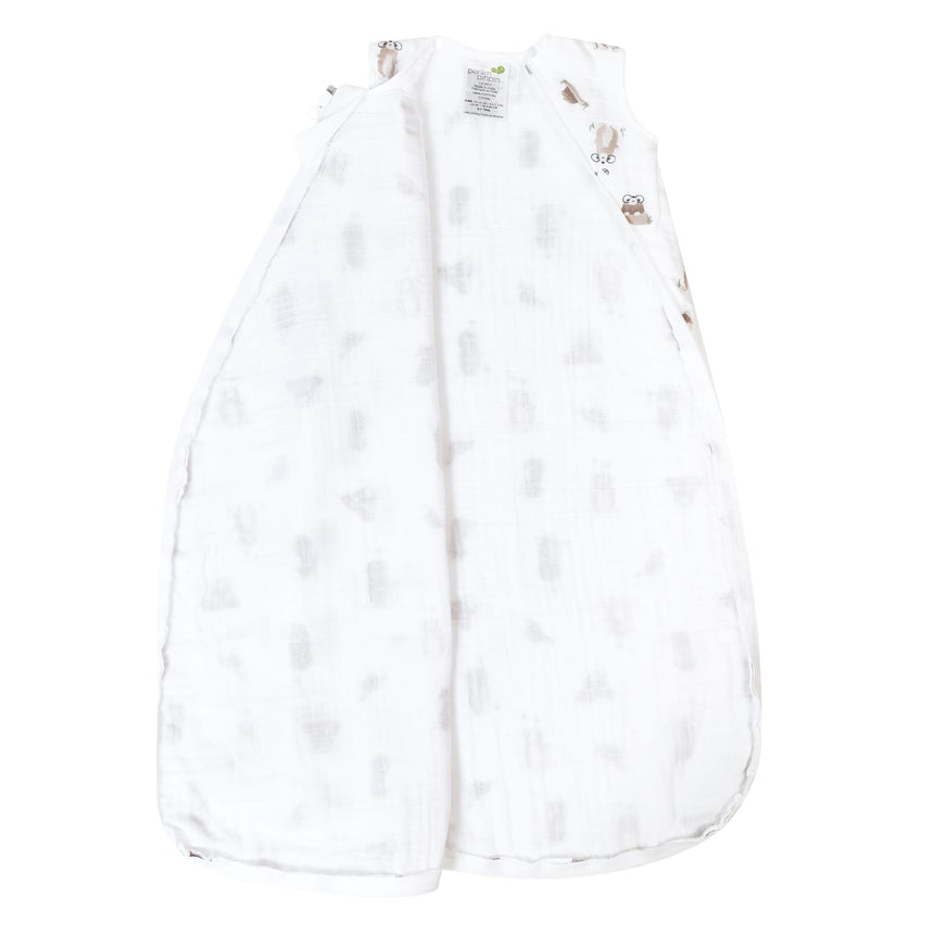 Sac de Nuit Mousseline 0-36mois - Taupe-Perlimpinpin-PE2-MS606A-TA-CLÉMENT