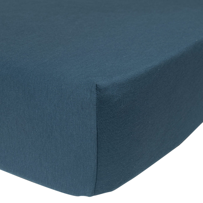 Drap Contour pour Lit de Bébé - Denim-Perlimpinpin-PER-BB20-DENIM-CLÉMENT