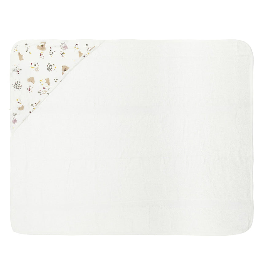 Serviette à Capuchon - Ours-Perlimpinpin-PER-BB3404-B-CLÉMENT