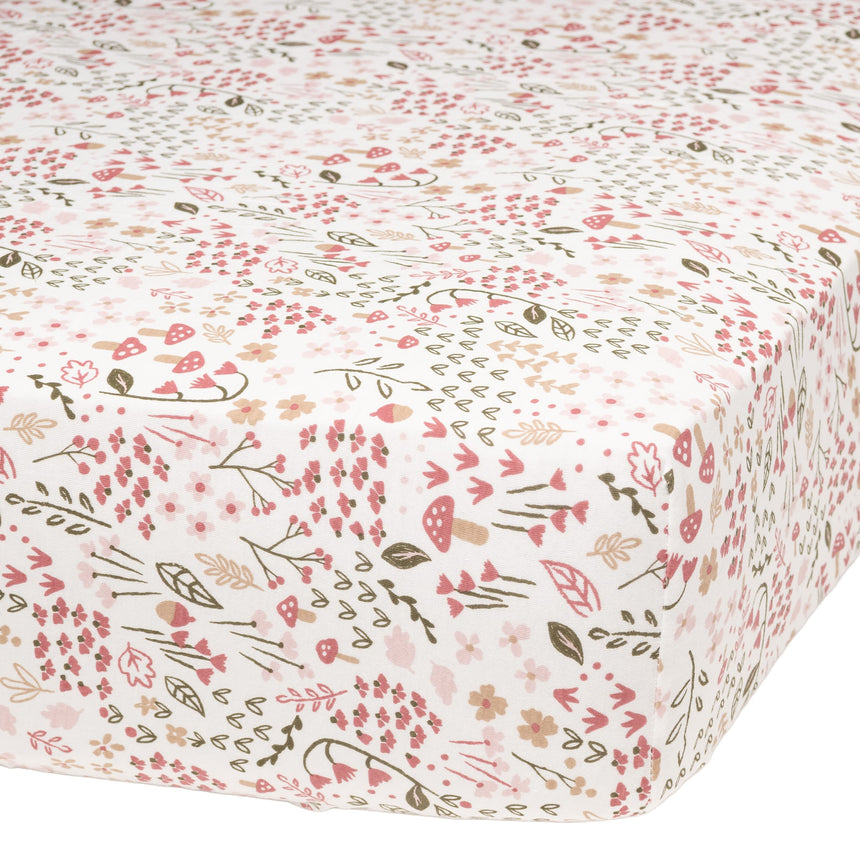Drap Contour pour Lit de Bébé - Jardin-Perlimpinpin-PER-BB3420-GA-CLÉMENT