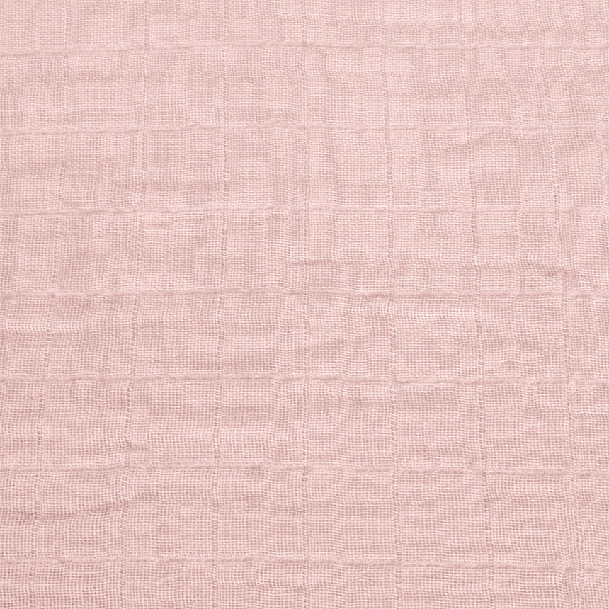 Drap Contour pour Lit de Bébé - Mousseline Rose-Perlimpinpin-PER-MS20-ROSE-CLÉMENT