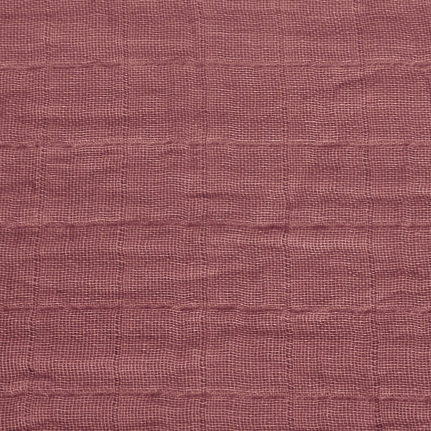 Couverture mousseline de coton - Framboise-Perlimpinpin-PER-MS35-FR-CLÉMENT