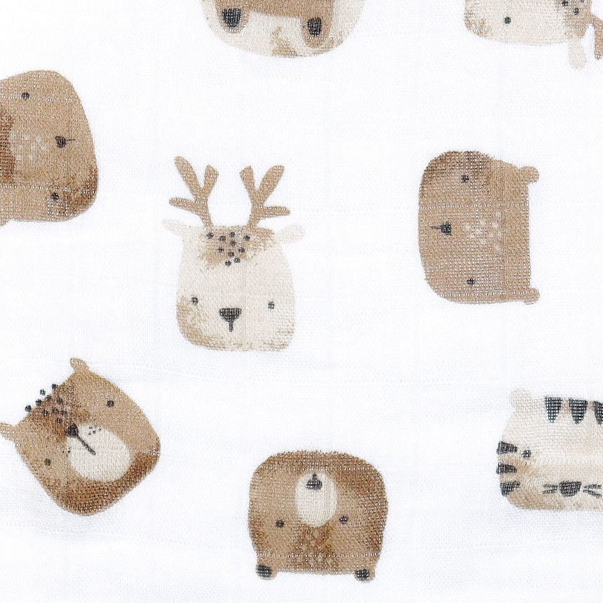 Couverture Mousseline - Faune-Perlimpinpin-PER-MS35CC-FA-CLÉMENT