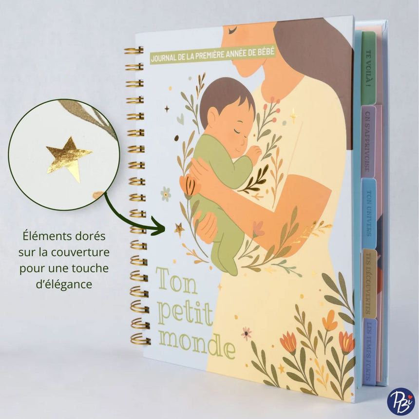 Planificateur bébé - Ton petit monde-Clement - Equipement-PIE-550079-CLÉMENT