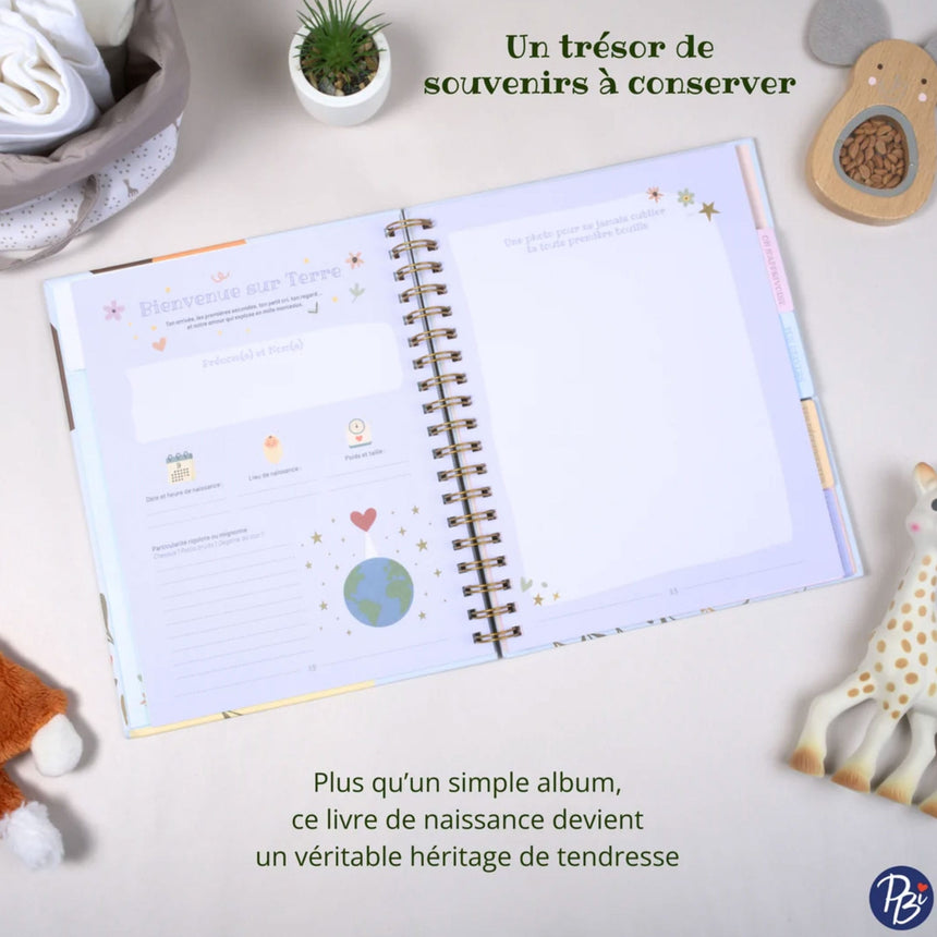 Planificateur bébé - Ton petit monde-Clement - Equipement-PIE-550079-CLÉMENT