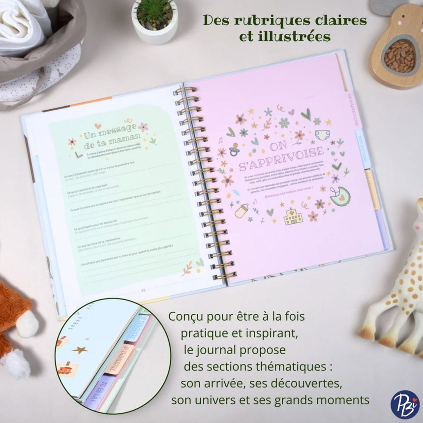Planificateur bébé - Ton petit monde-Clement - Equipement-PIE-550079-CLÉMENT