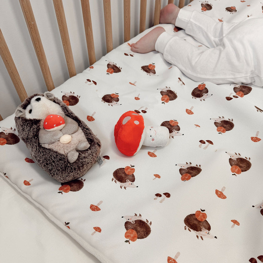 Literie 3 Morceaux Lit de bébé - Hérissons-Patlin-PIT-EBBCLEHERI-CLÉMENT