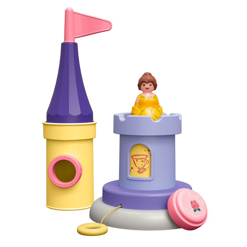 Playmobil Junior x Disney La Tour de Belle avec Son-Playmobil-PLM-71458-CLÉMENT
