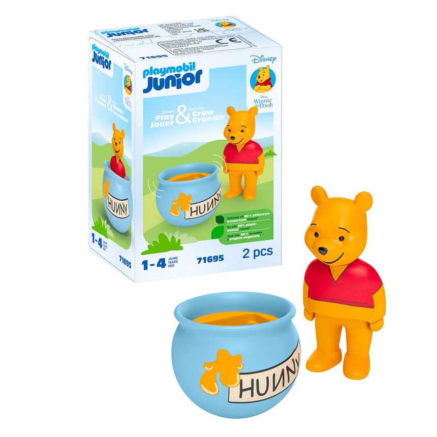Playmobil Junior Winnie L'Ourson et Pot De Miel-Playmobil-PLM-71695-CLÉMENT