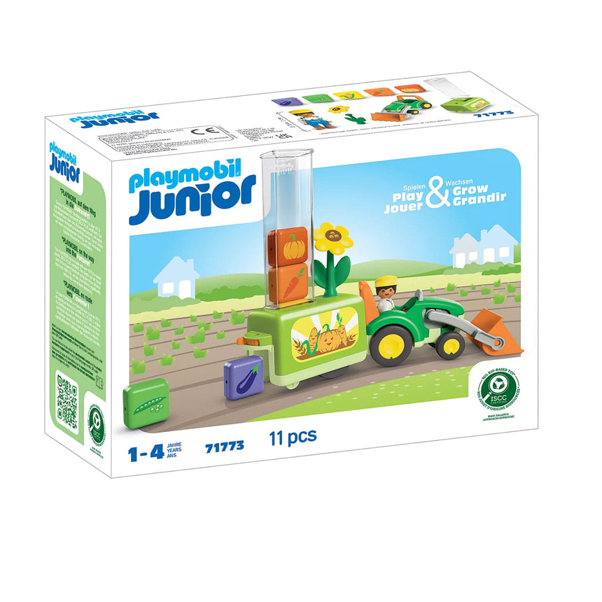 Tracteur Avec Planteuse-Playmobil-PLM-71773-CLÉMENT