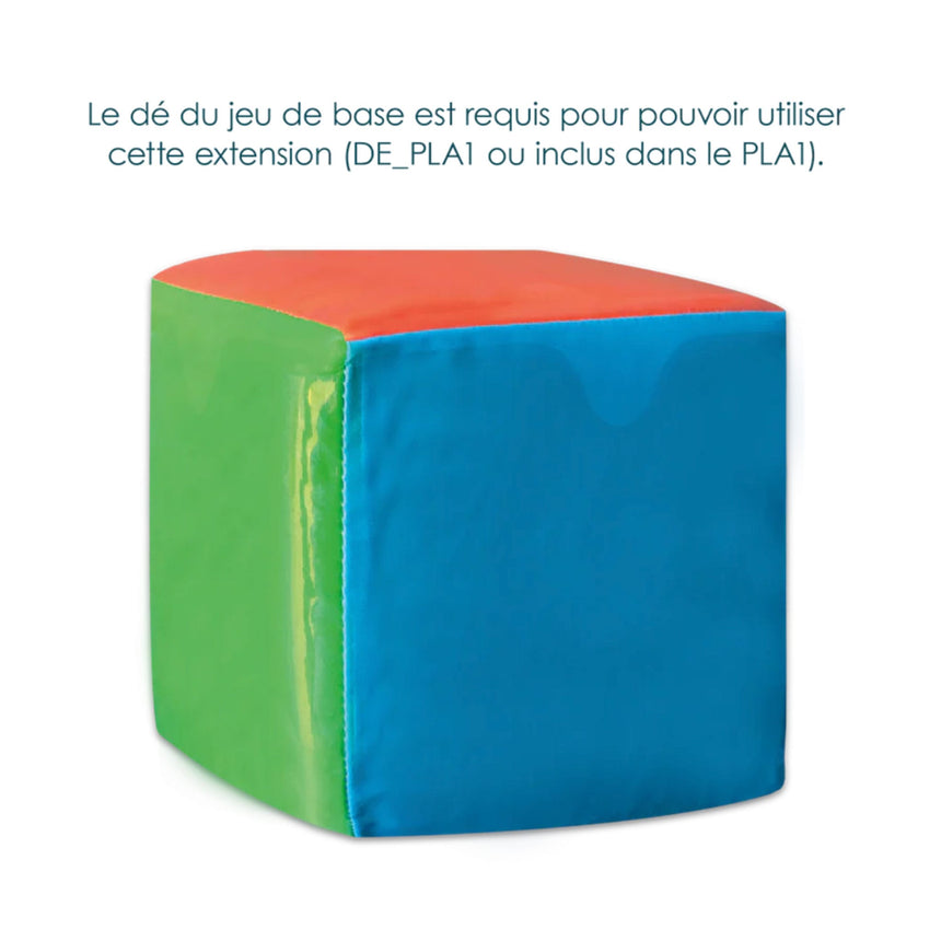 Le dé des premiers mots - Les animaux (extension)-Placote-POT-PLA103-CLÉMENT