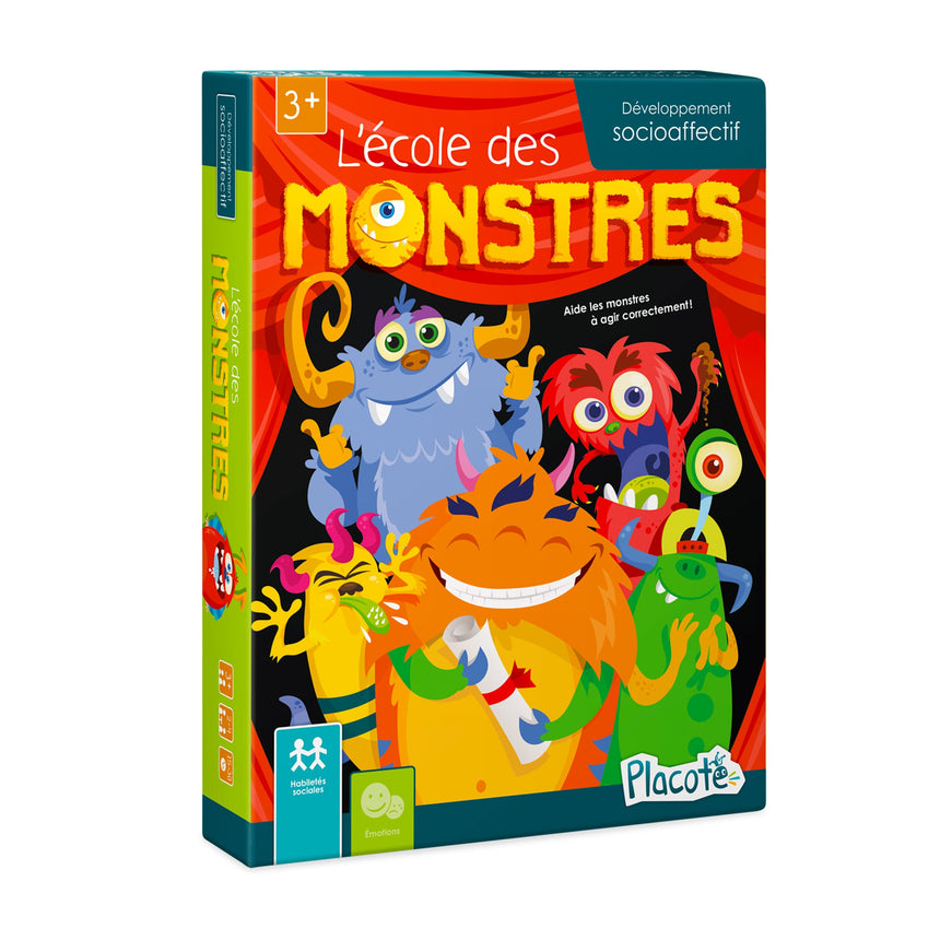 L'École Des Monstres-Placote-POT-PLA21-CLÉMENT