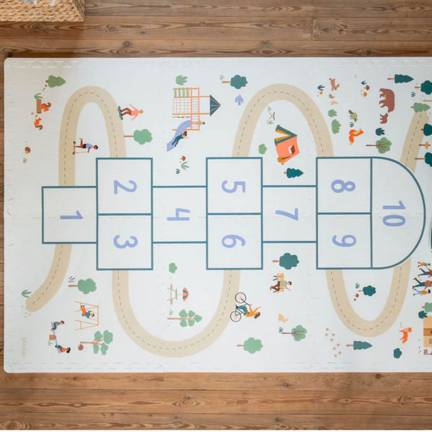 Tapis De Jeu Marelle-Play N Go-PYG-TILOOHOPSCOT-CLÉMENT
