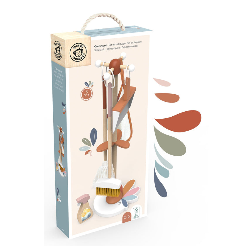 Ensemble de ménage-Speedy Monkey-SPM-SP3004-CLÉMENT