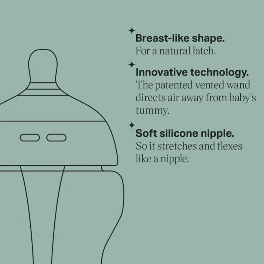 Biberons 5oz (2) Anti-colique Avancée-Tommee Tippee-TMT-549484-CLÉMENT