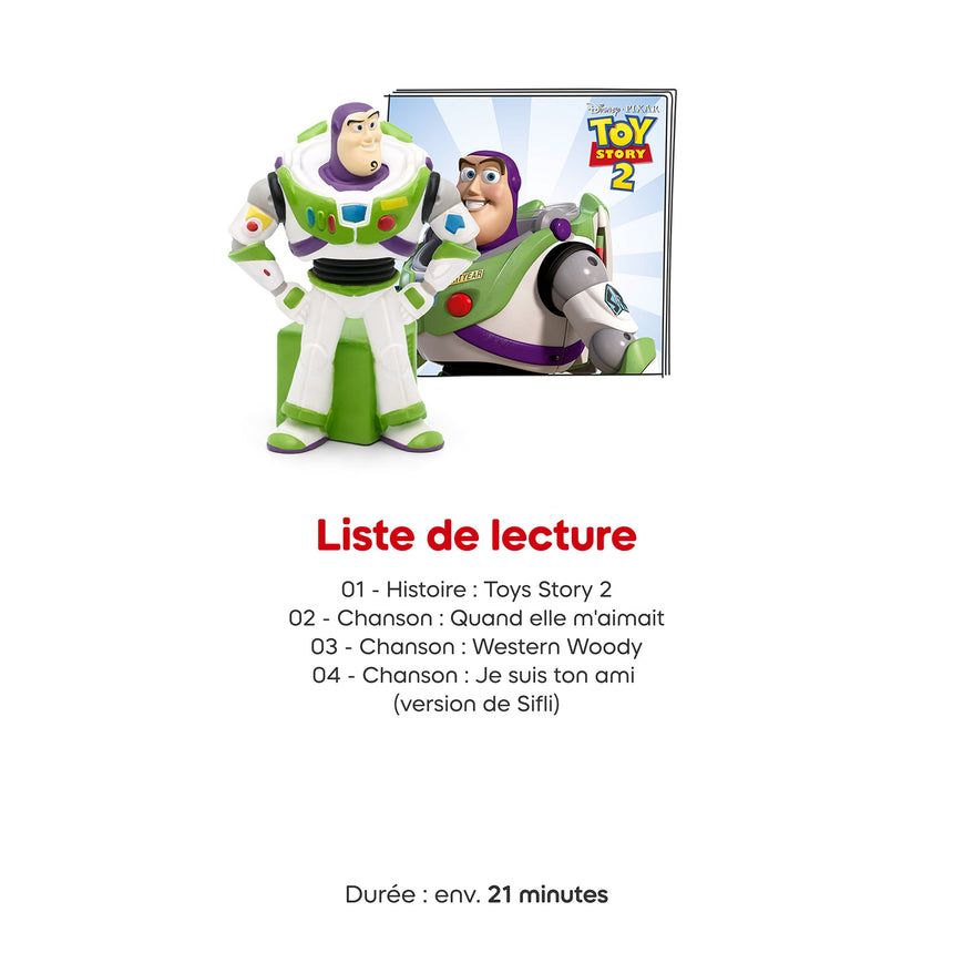 Disney Histoire De Jouet 2 - Buzz Tonie Figurine (Français)-Tonies-TON-10001642-34-CLÉMENT