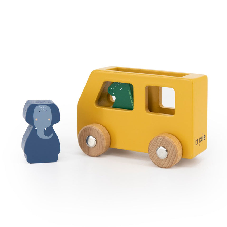 Ensemble De Voitures en Bois Animaux-Trixie-TRX-36-808-CLÉMENT