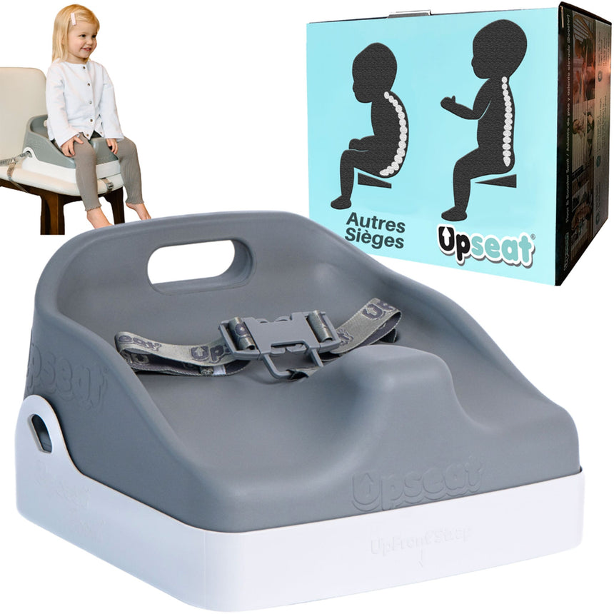 Siège d'appoint ergonomique Boost - Gris-Upseat-UPS-401-CLÉMENT