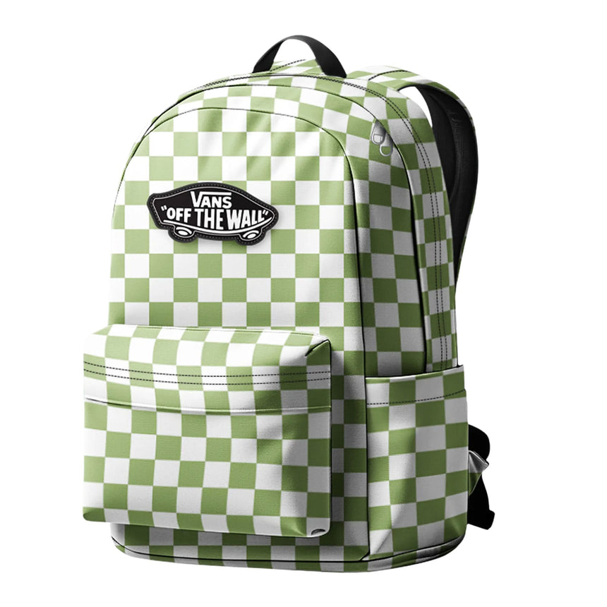 Sac À Dos Old Skool Grom Check-Vans-Vert-8-16 ans-VAN-VN000J3KFPB-CLÉMENT