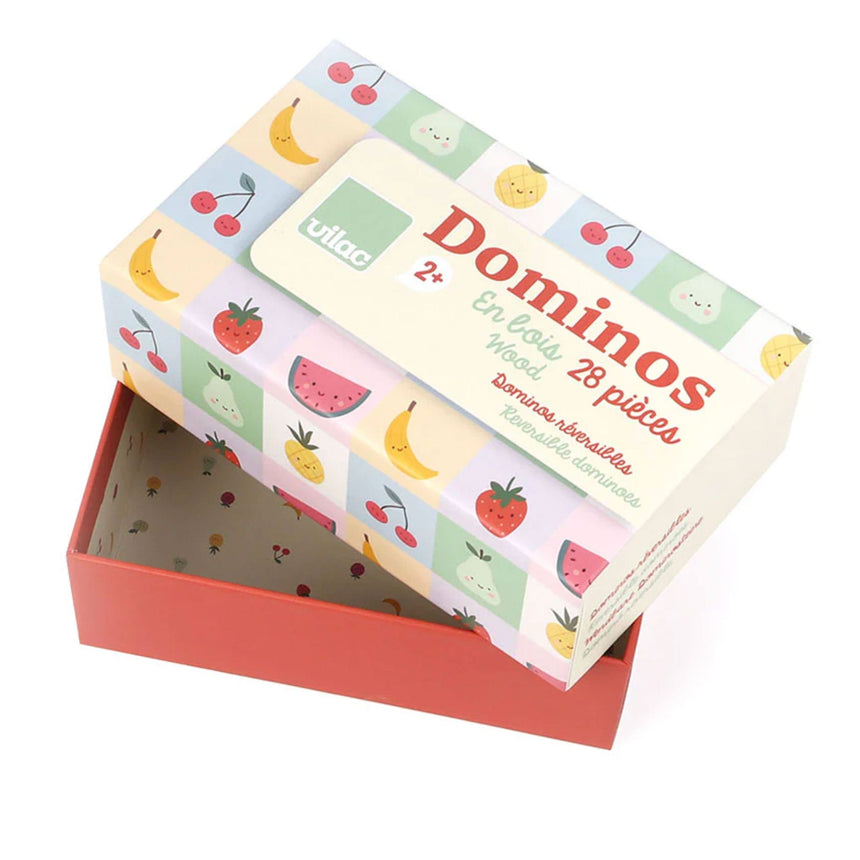 Domino Fruits Et Légumes-Vilac-VLC-V7120-CLÉMENT