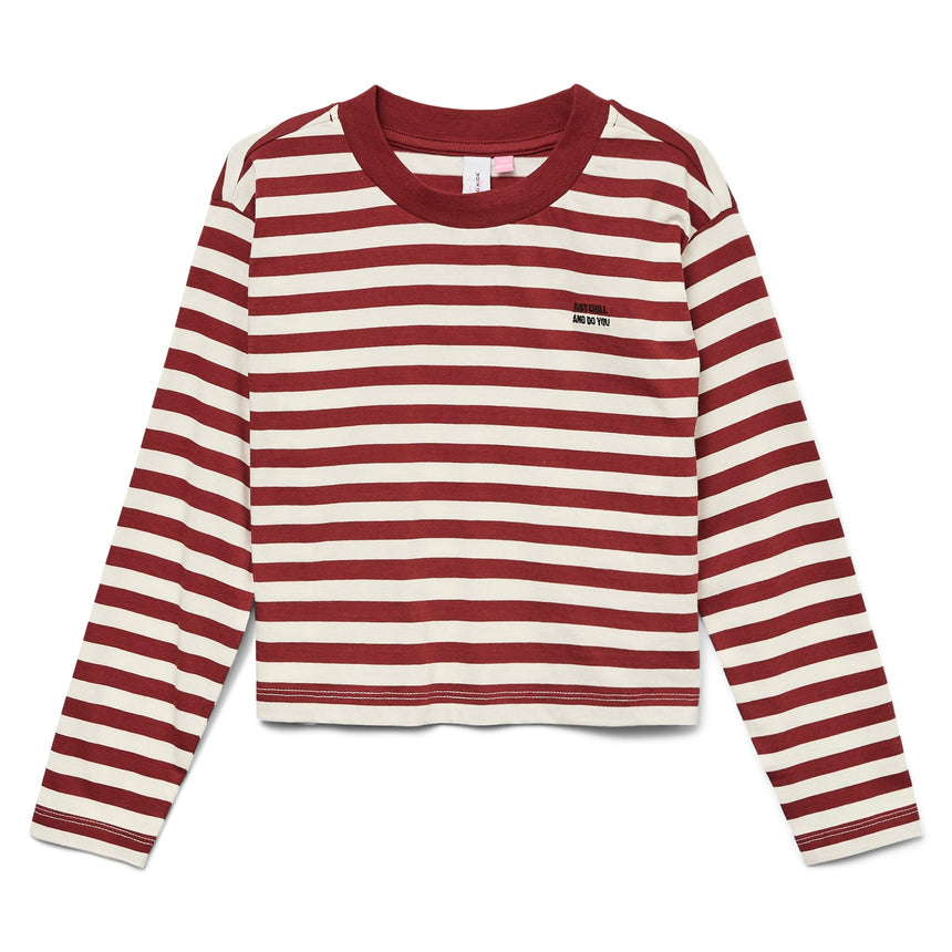 T-shirt Rayé Leila 8-14ans-Vero Moda-VMO-10323206-CLÉMENT