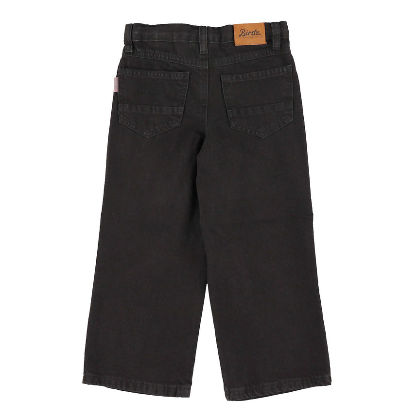 Jeans Jambe Large Noir 2-8ans-Birdz-WRK-F19001-2-CLÉMENT