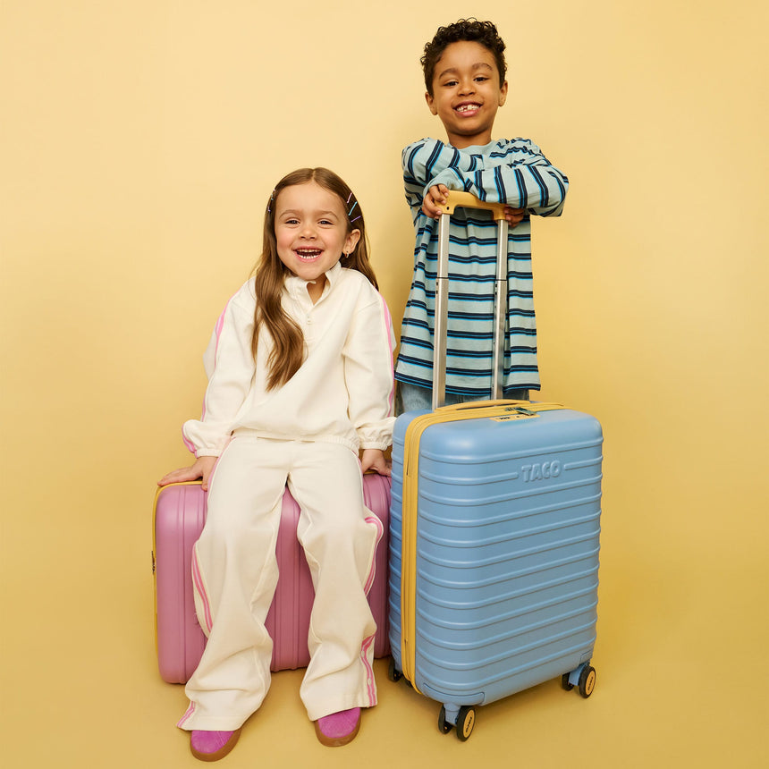 Valise de Cabine - Pétale Rose-TACO-TAC-SKYEPETALS-CLÉMENT