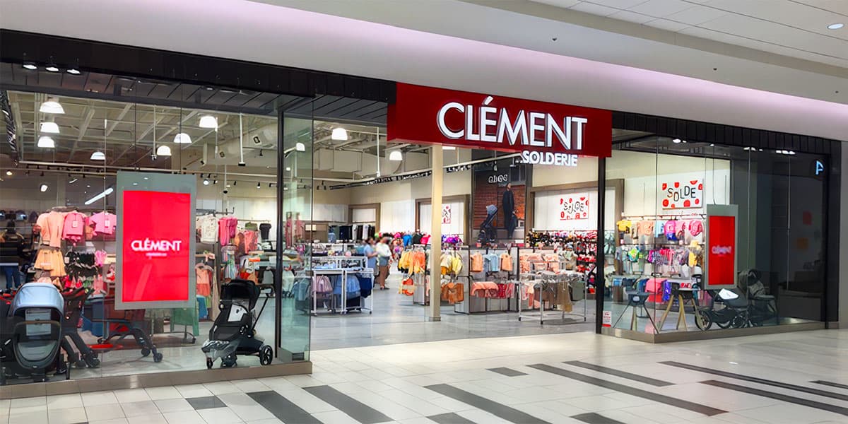 Clément ouvre une nouvelle boutique solderie aux Galeries Terrebonne-CLÉMENT
