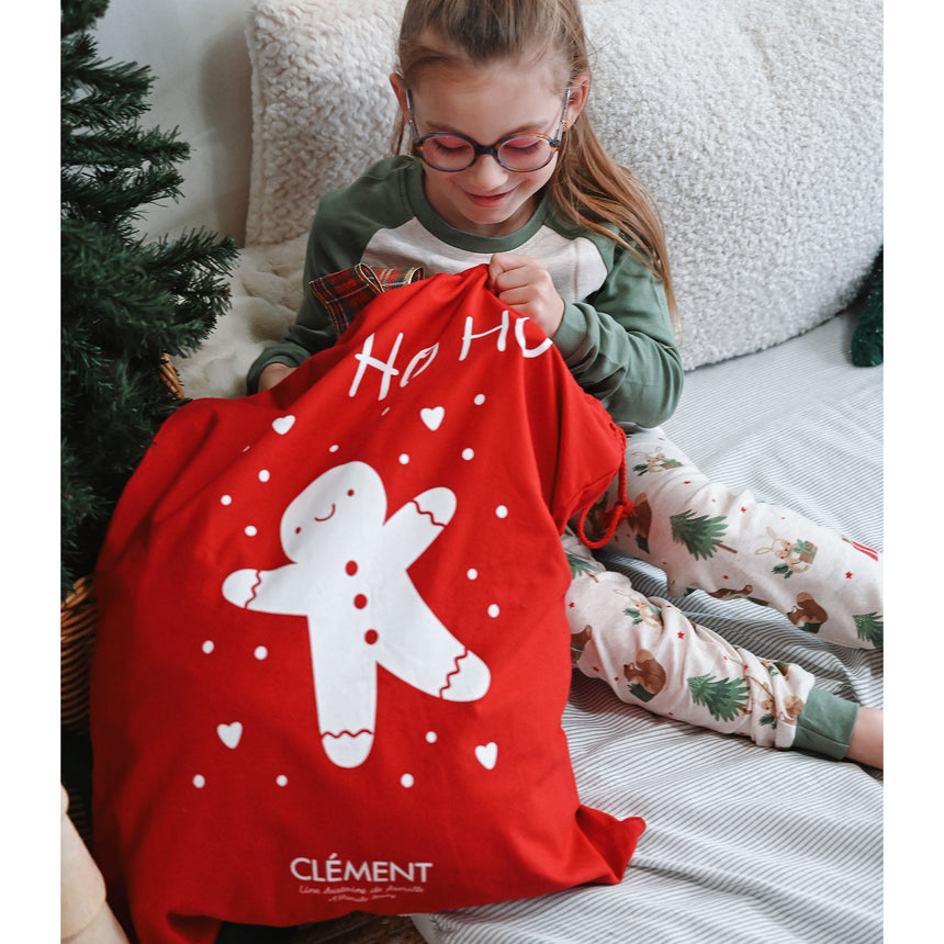 Grand Sac Cadeau / Poche Du Père Noel - Pain d'Épices-Bebe Confort-CA3-HK-GINGERBRE-CLÉMENT