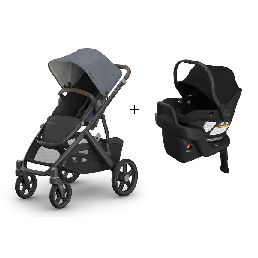 Stroller Vista V3 - Julian + Car Seat Aria V2 - James