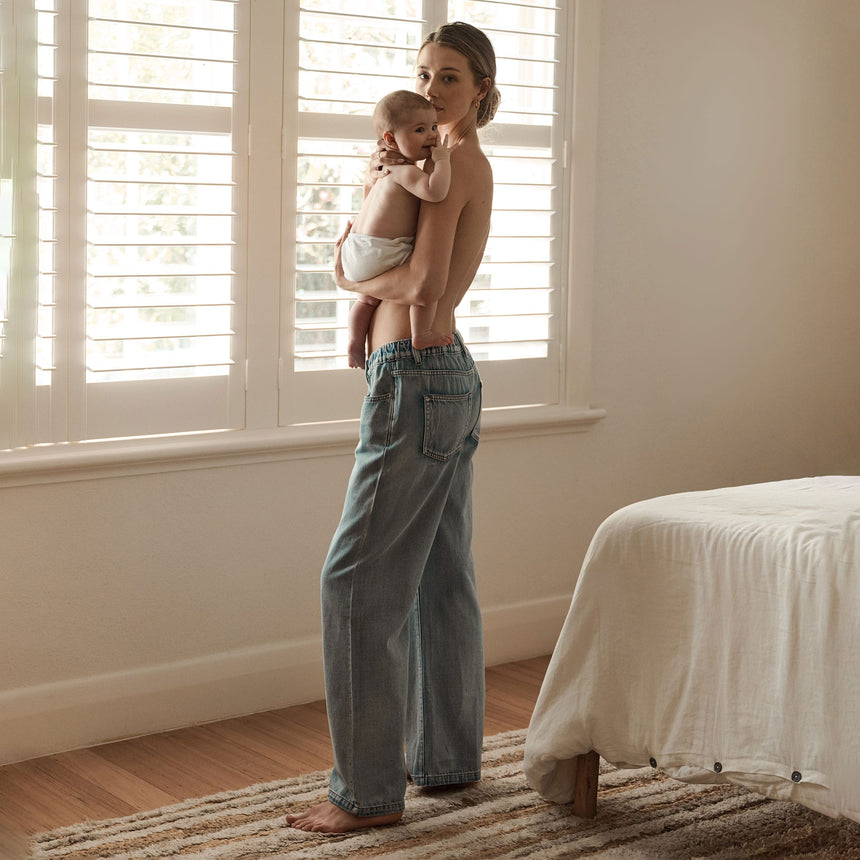 Jeans Bande Élastique Billie-Ripe-RIP-W3409-CLÉMENT